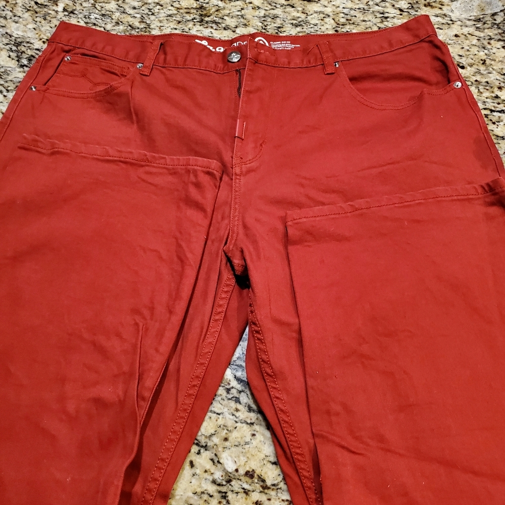 Red Mens Jeans
